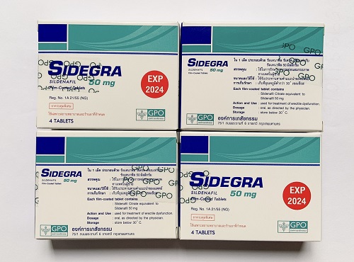 Sidegra ซิเดกร้า 50 mg