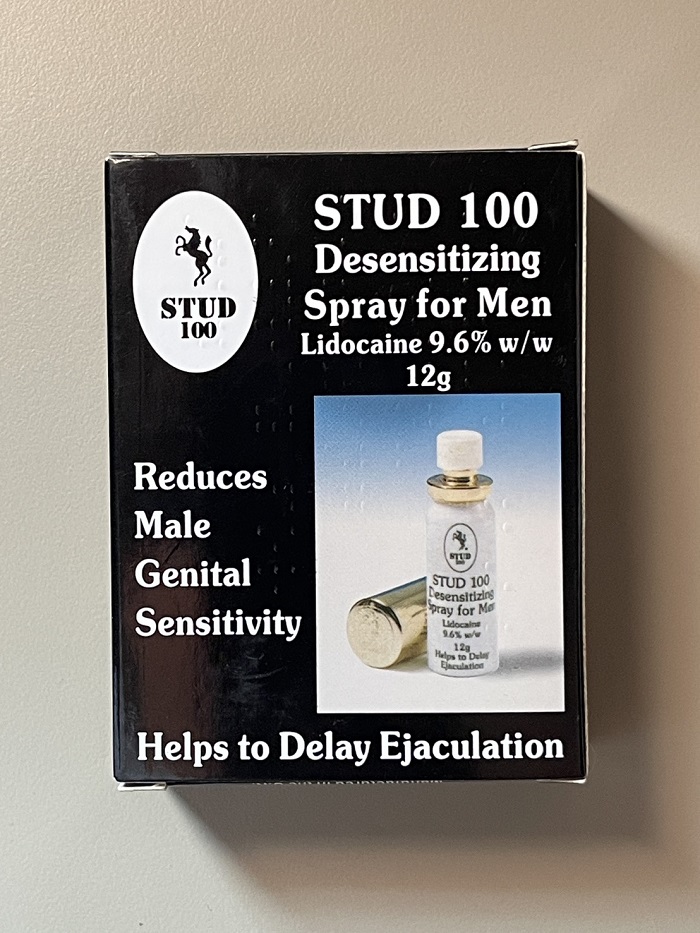 STUD 100 spray สเปรย์ชะลอหลั่ง สำหรับผู้ชาย